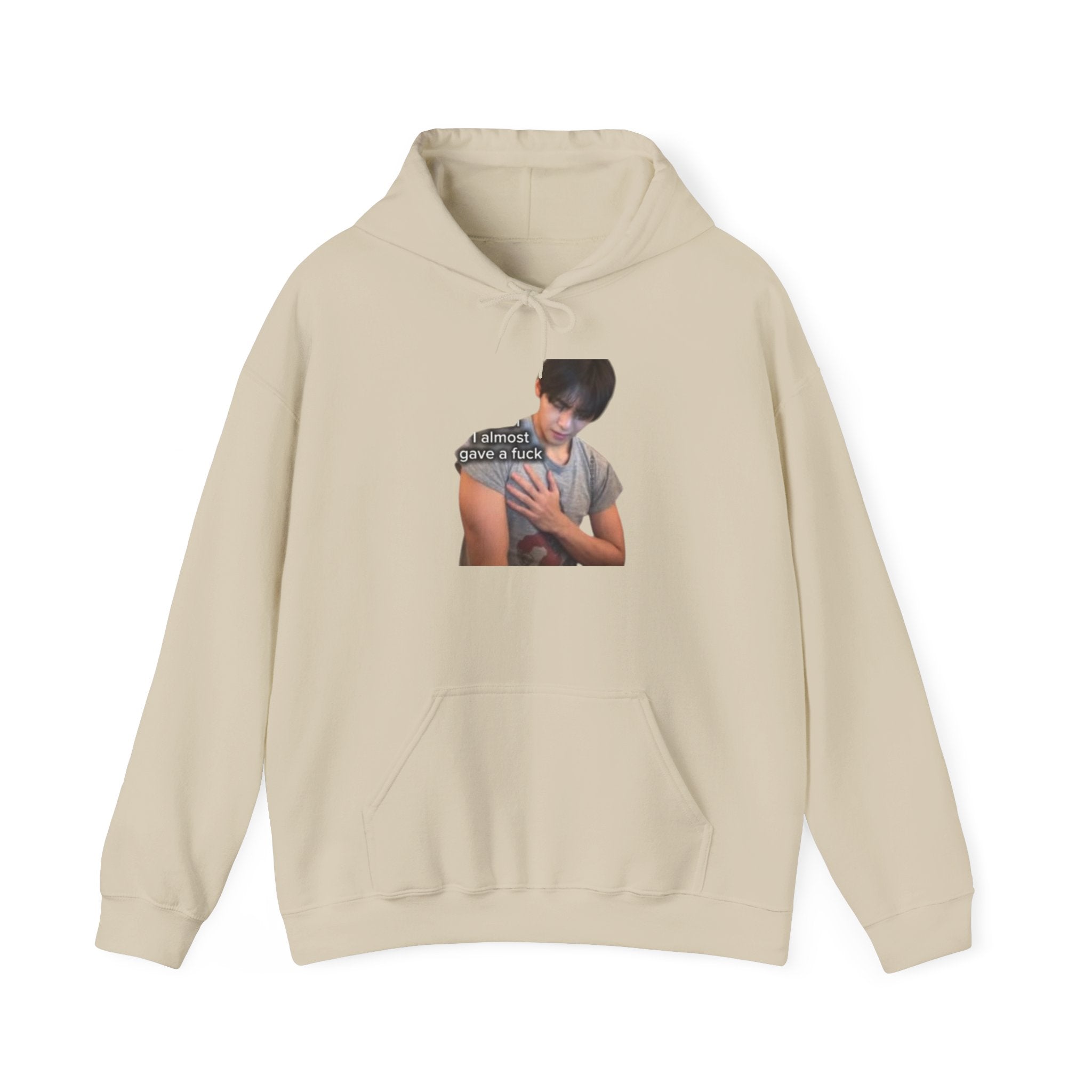 Hug Comfort Hoodie - 'Someone Else’s Jacket' Photo Graphic Sweatshirt