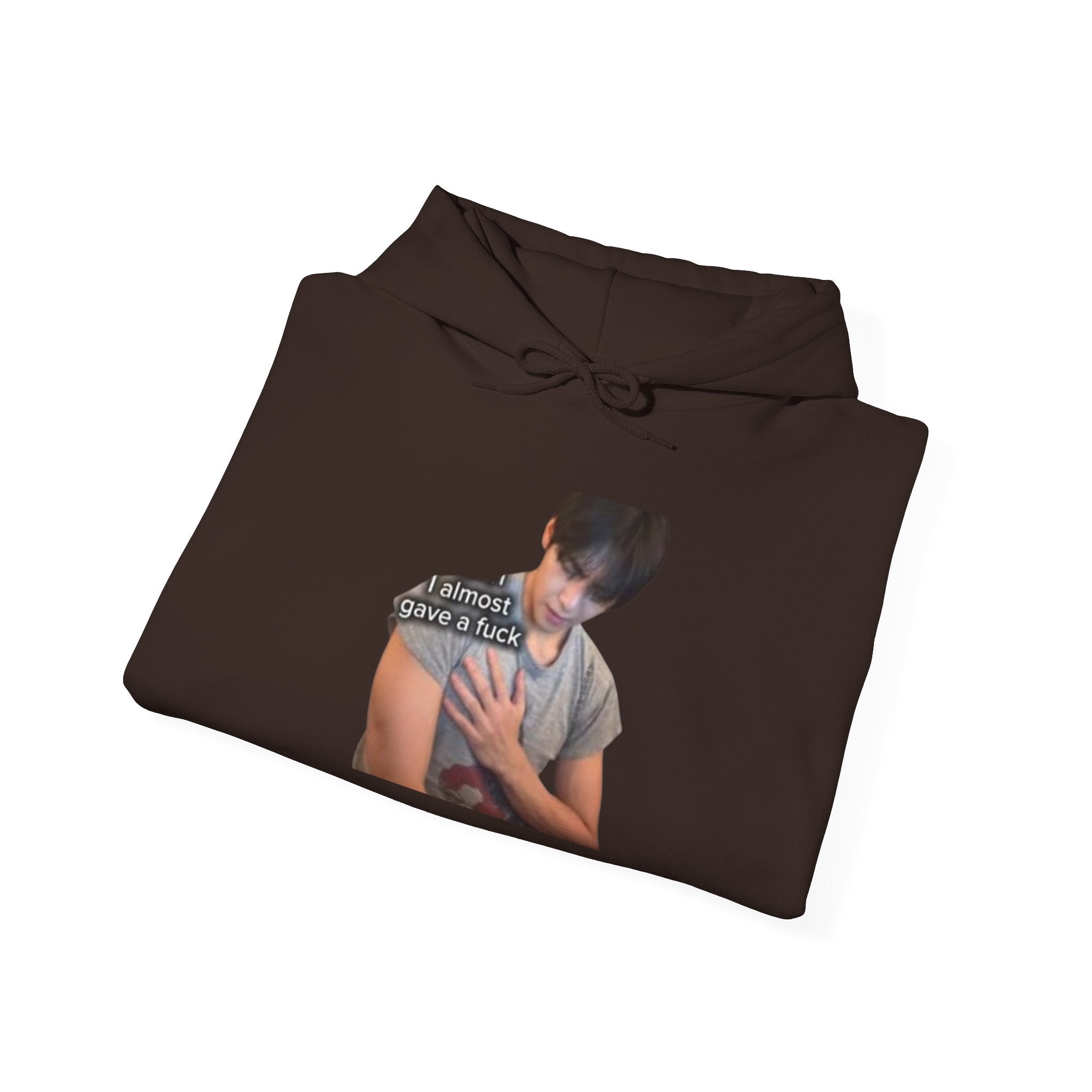 Hug Comfort Hoodie - 'Someone Else’s Jacket' Photo Graphic Sweatshirt