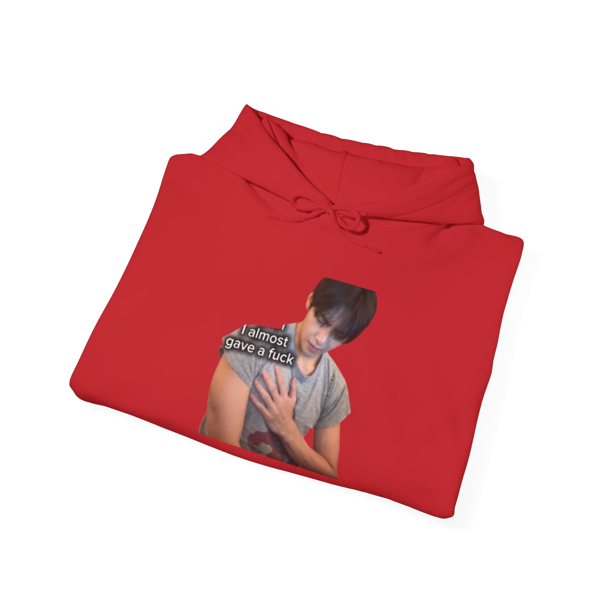 Hug Comfort Hoodie - 'Someone Else’s Jacket' Photo Graphic Sweatshirt