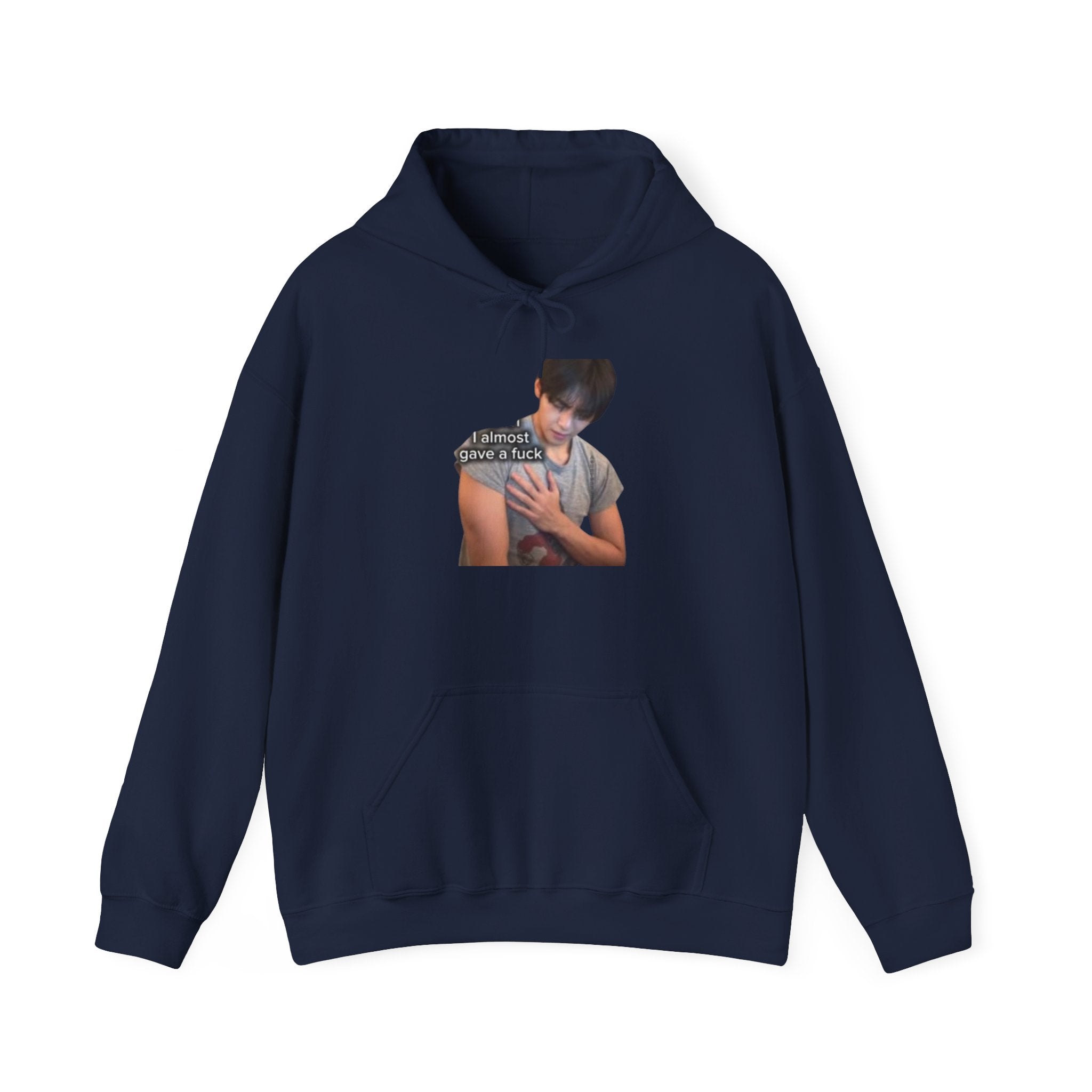 Hug Comfort Hoodie - 'Someone Else’s Jacket' Photo Graphic Sweatshirt