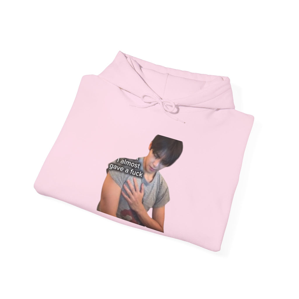 Hug Comfort Hoodie - 'Someone Else’s Jacket' Photo Graphic Sweatshirt