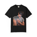 T-Shirt — 'I Almost Gave a F***' Meme Graphic Tee (Front Photo, Back "LOOK DIFFERENT")