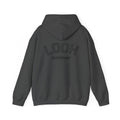 Hoodie — Cute Fluffy Hamster Graphic "Look Different" Pullover