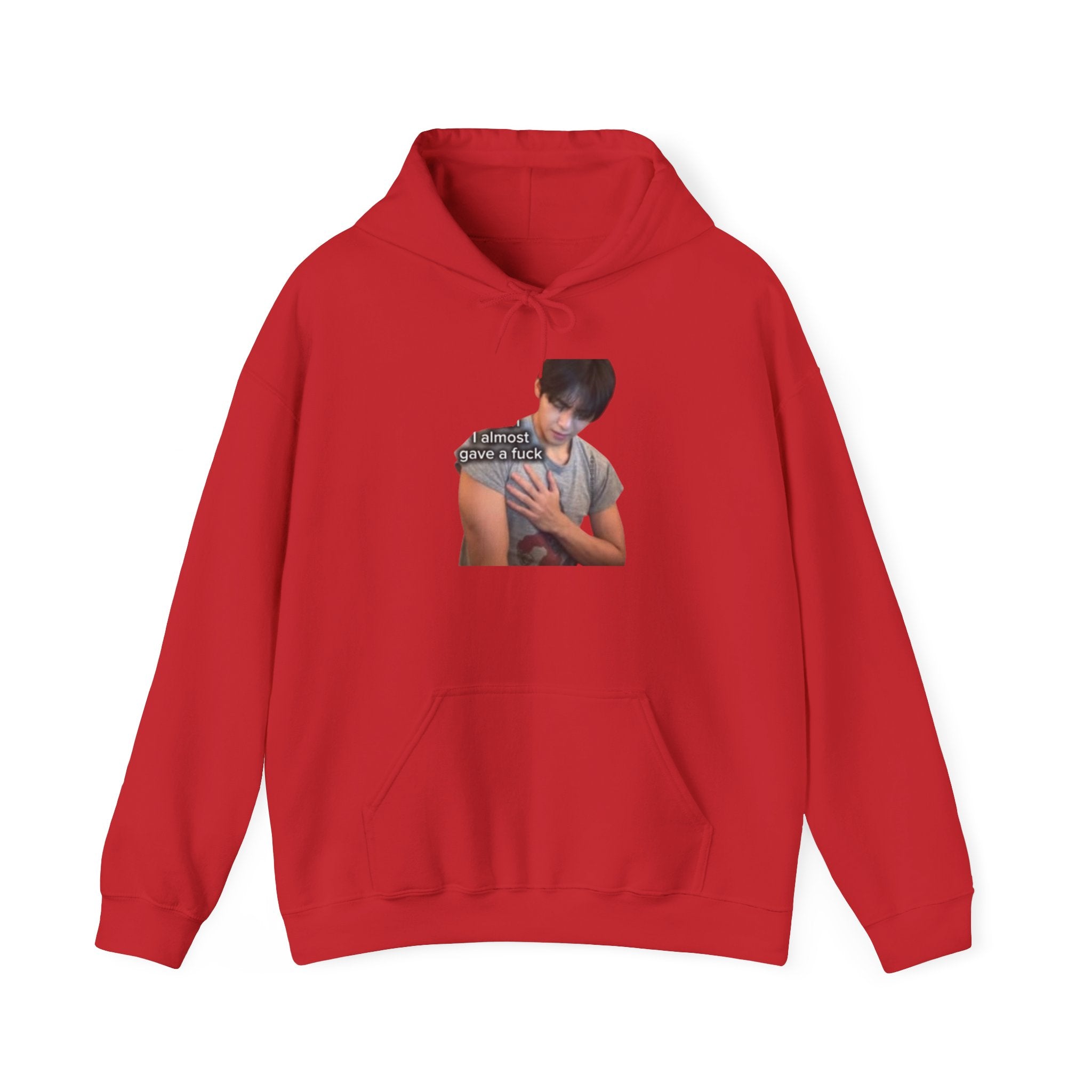 Hug Comfort Hoodie - 'Someone Else’s Jacket' Photo Graphic Sweatshirt