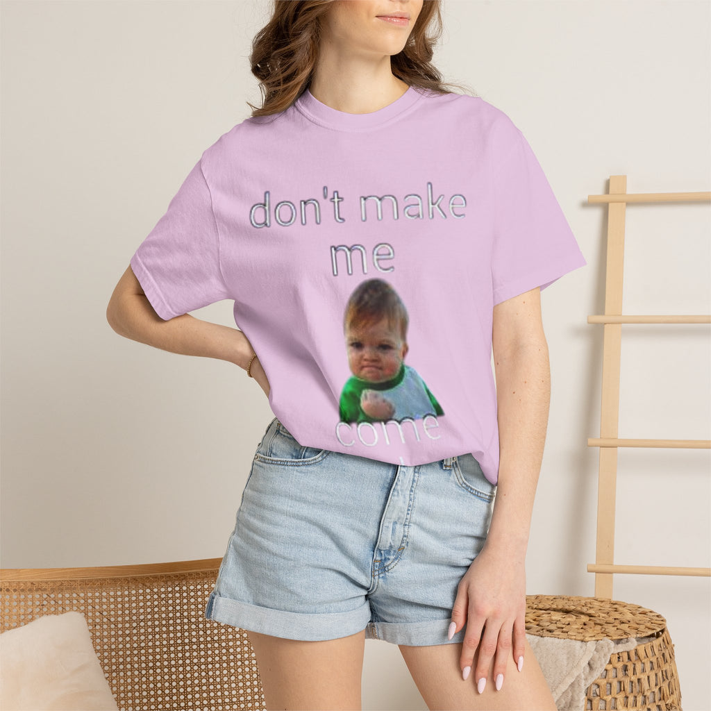Don't Make Me Come Out Here Baby Meme T-Shirt — 'Look Different' Graphic Tee